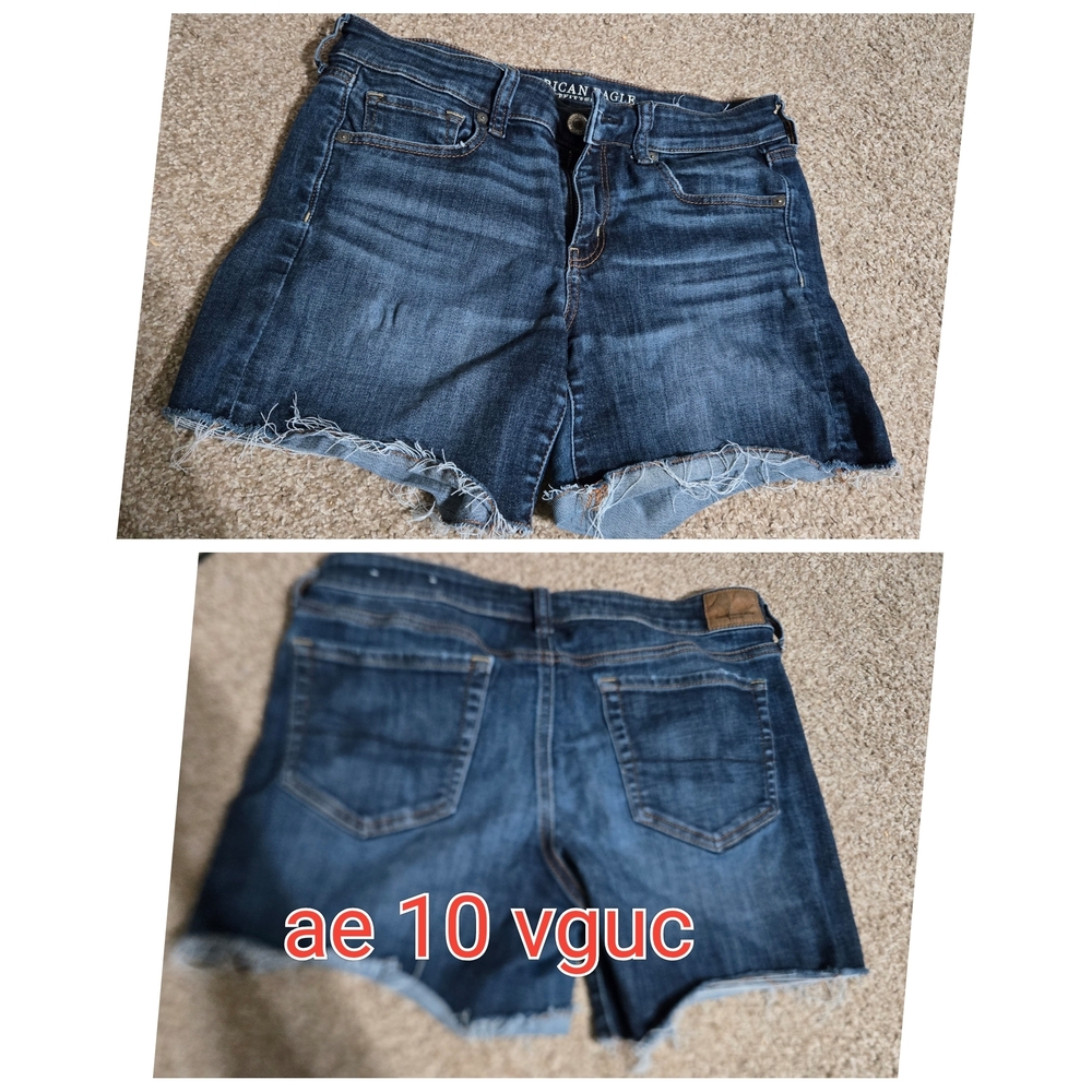 American Eagle Outfitters Dark Blue Jean Shorts